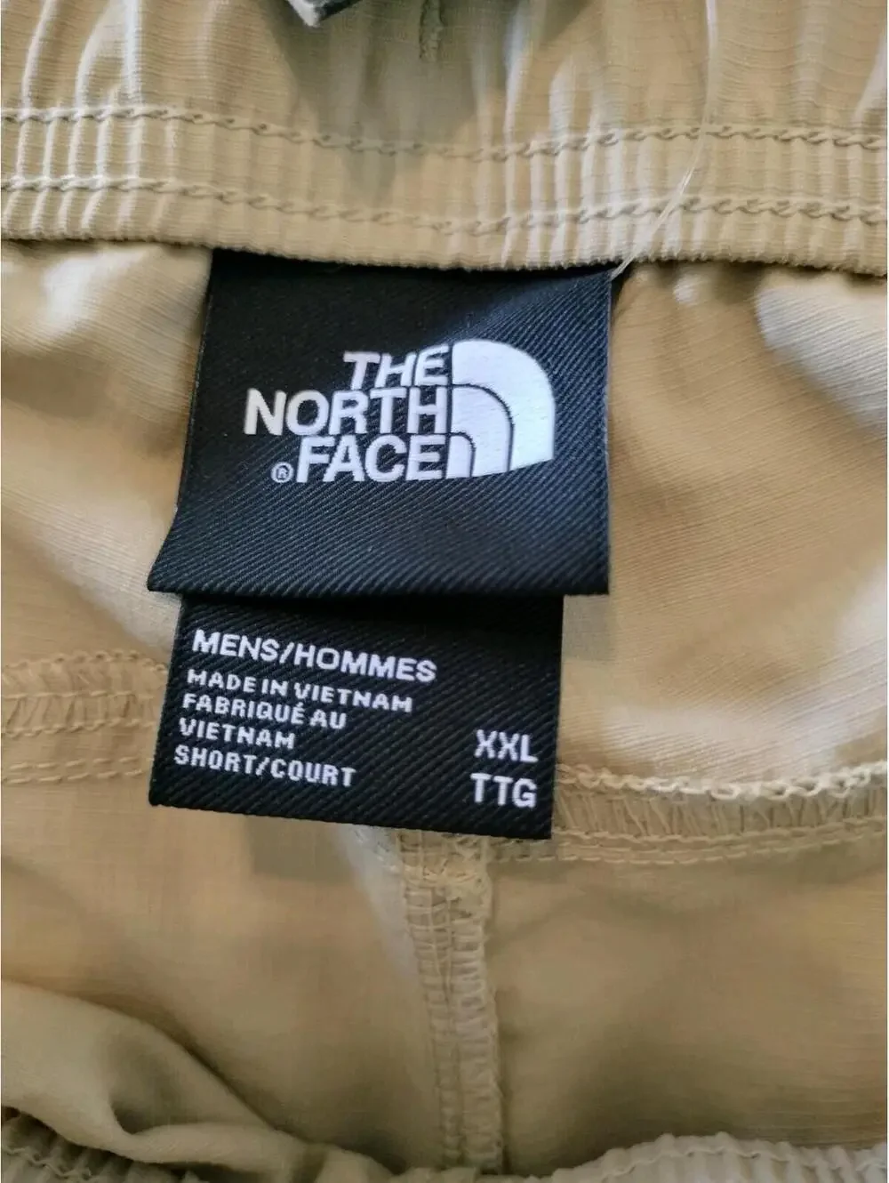 The North Face‎ Men's Action Short 2.0 Khaki Stone XXL Short 5